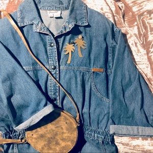 80s Denim Utility Dress